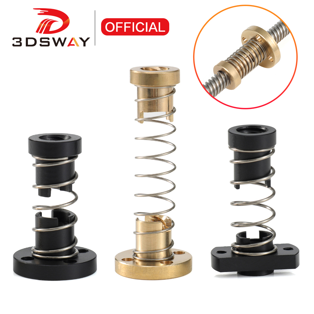 Lead Screw 8Mm - 3DSWAY T8 tornillo de avance anti-retroceso