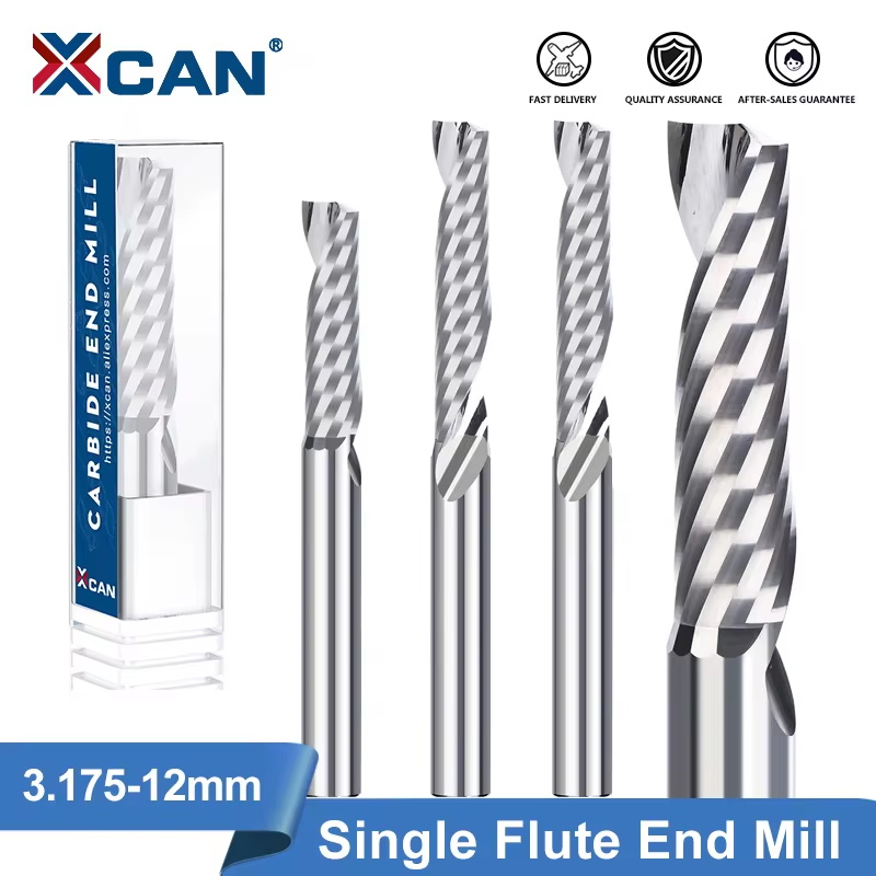 End Mill Set - XCAN-fresa de carburo, 1 unidad, fresa