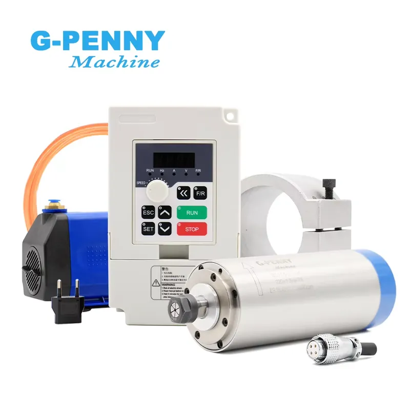 Water Cooled Spindle - Gpenny 1.5kw ER16 D80mm Husillo Refrigerado