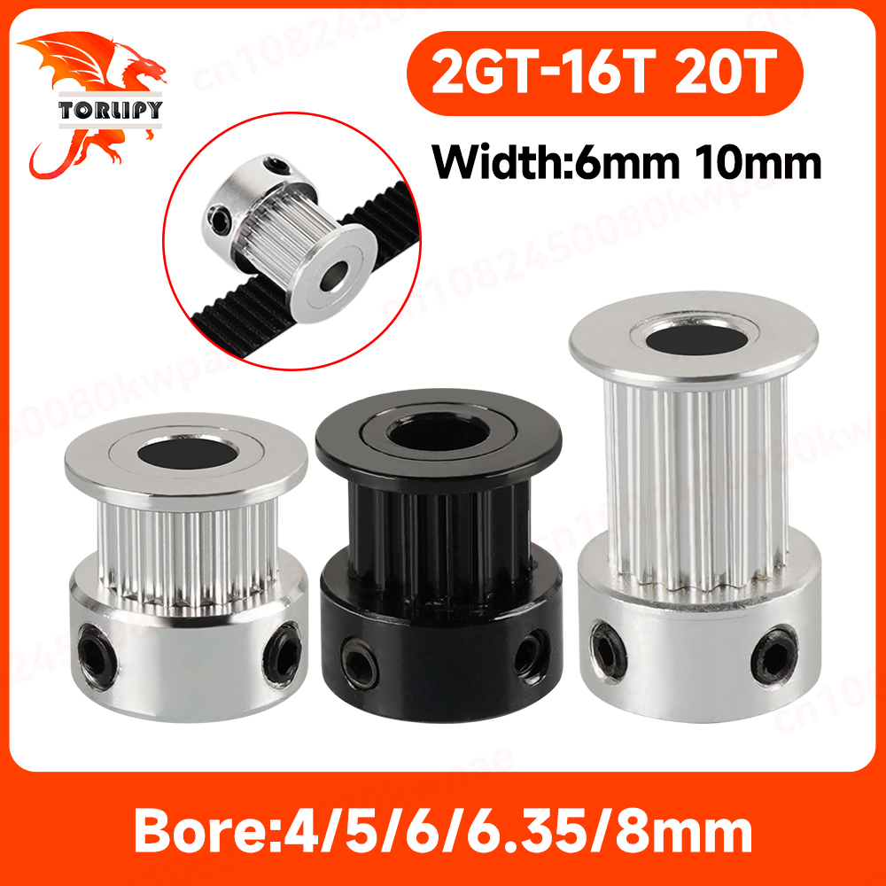 Gt2 Belt - 1/5/10 Uds GT2 20 dientes 16