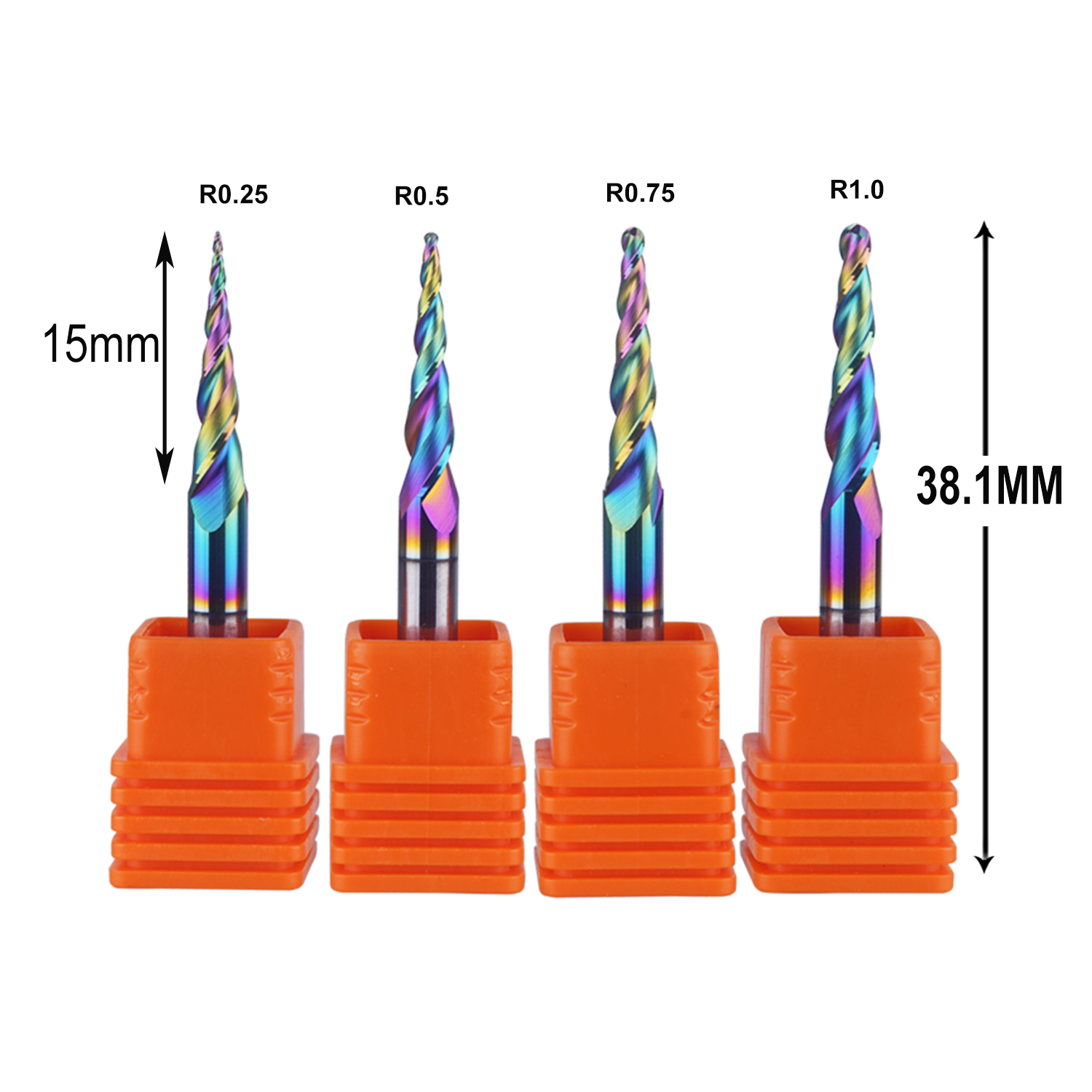 DREANIQUE Juego de 4 fresas de - End Mill Set reseña y precio
