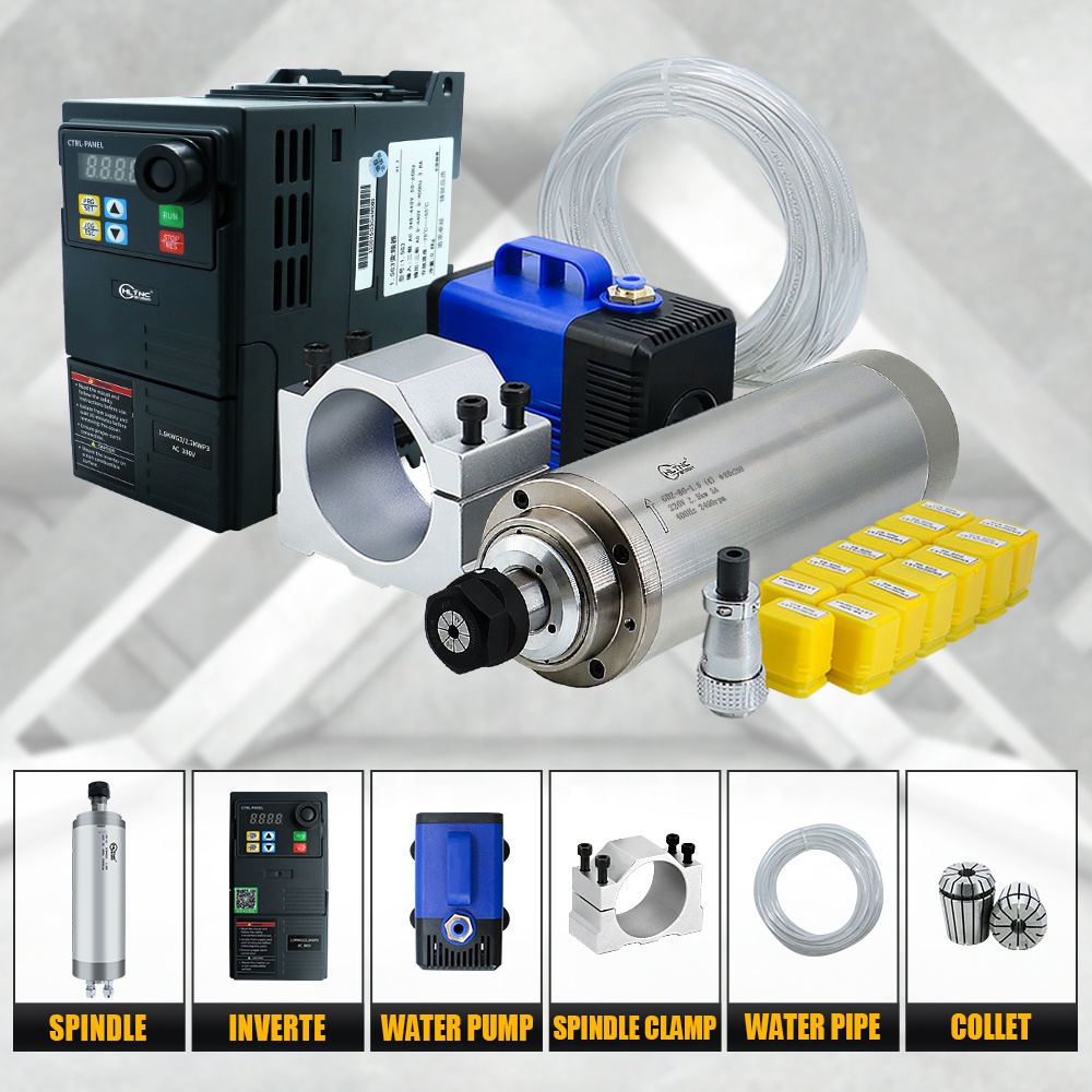 Motor de Husillo de 220V ER20  - Spindle Motor reseña y precio