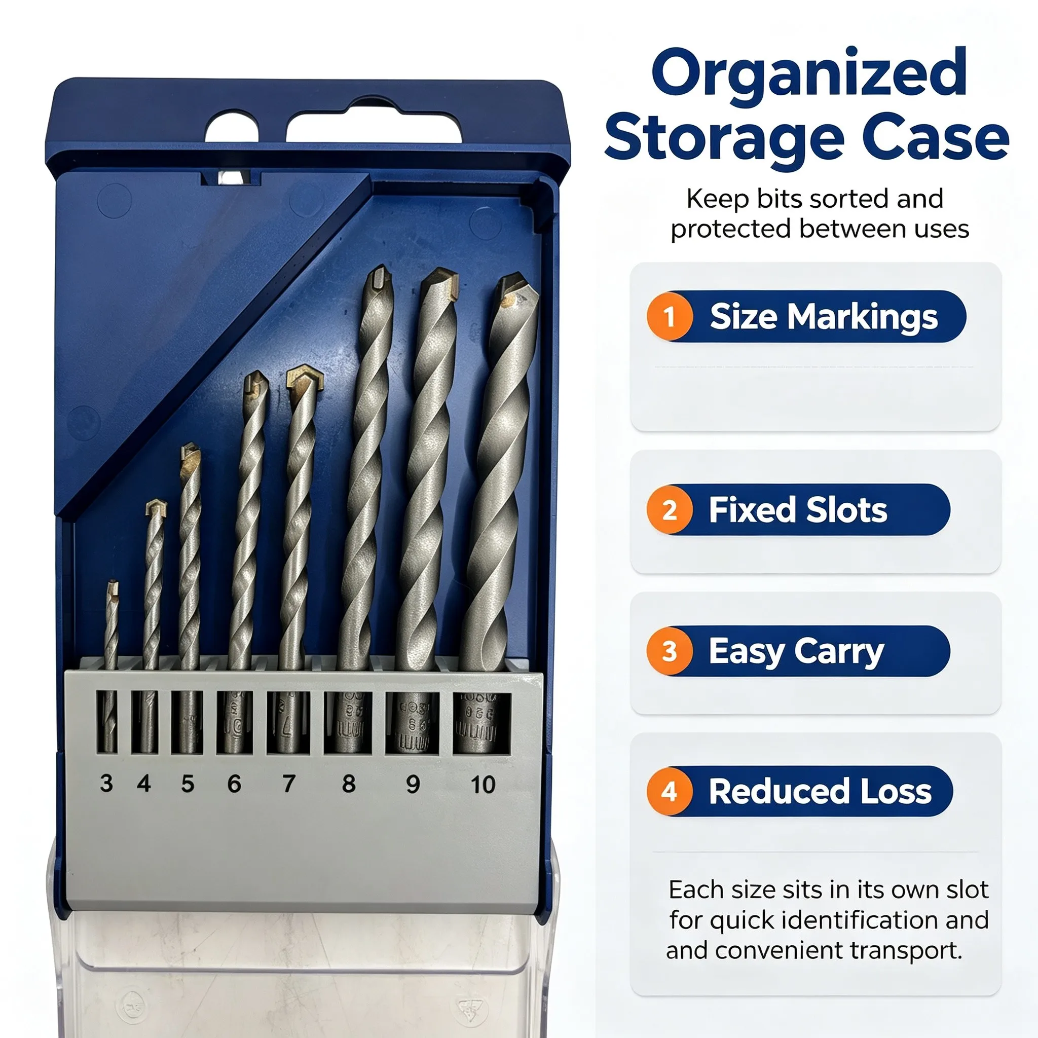1-8 unidades/lote Brocas de im - Drill Bit Set reseña y precio