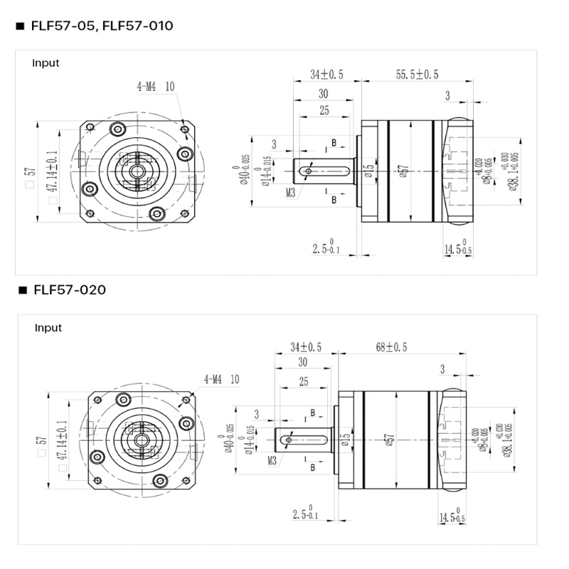 Motor de caja de cambios plane - Nema23 Stepper reseña y precio