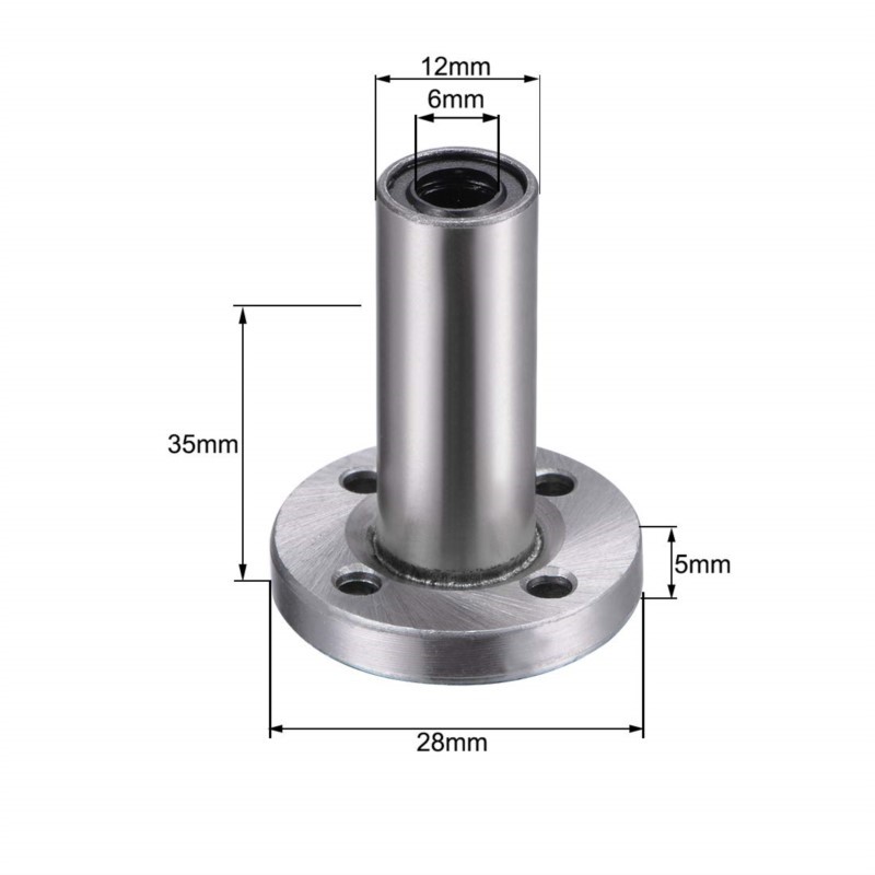 4 unidades/paquete Lmf8uu Lmf1 - Linear Rod 8Mm reseña y precio