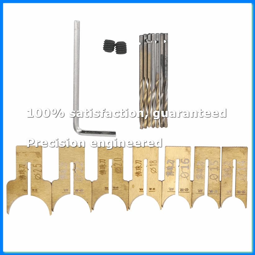 Juego de brocas de carburo cem - Drill Bit Set reseña y precio