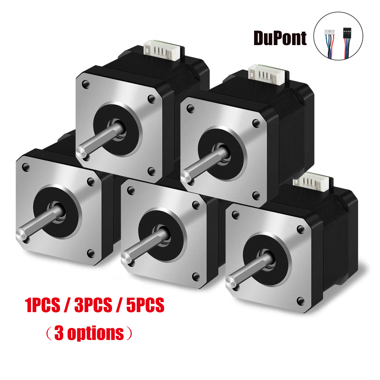 Motor paso a paso 17HS4401 par - Nema 17 Stepper reseña y precio