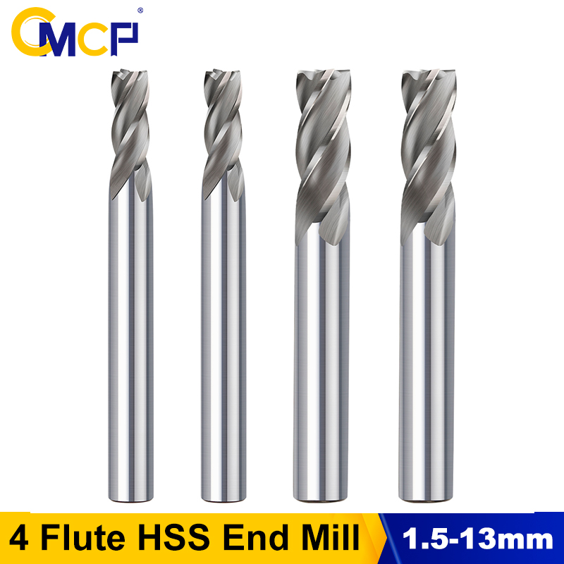CMCP Fresa de extremo HSS de 4 - End Mill Set reseña y precio