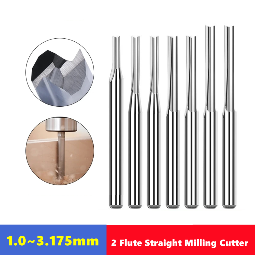 10 Uds. Fresa de extremo de ca - End Mill Set reseña y precio
