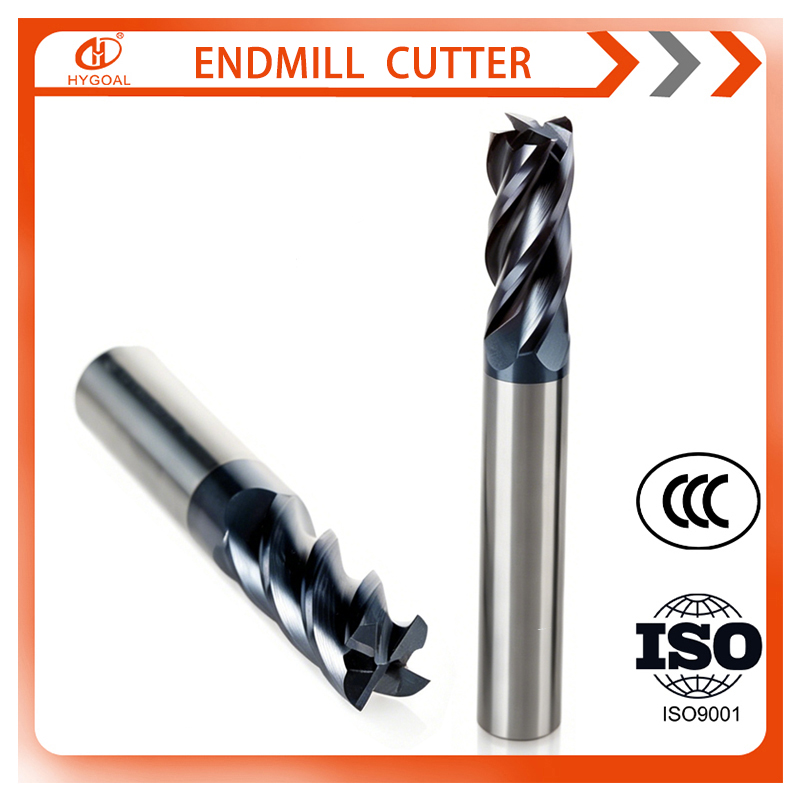 Fresa de carburo HYGOAL de 4 f - End Mill reseña y precio