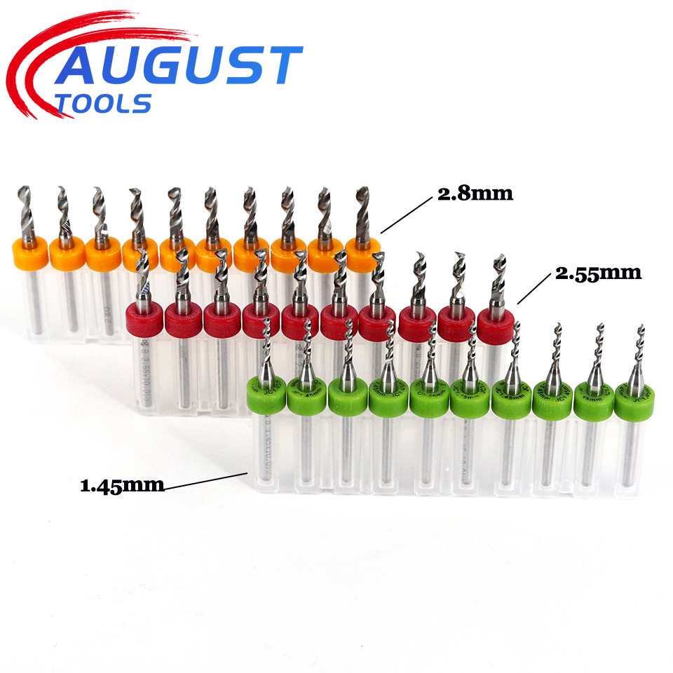Juego de brocas PCB de 10 piez - End Mill Set reseña y precio