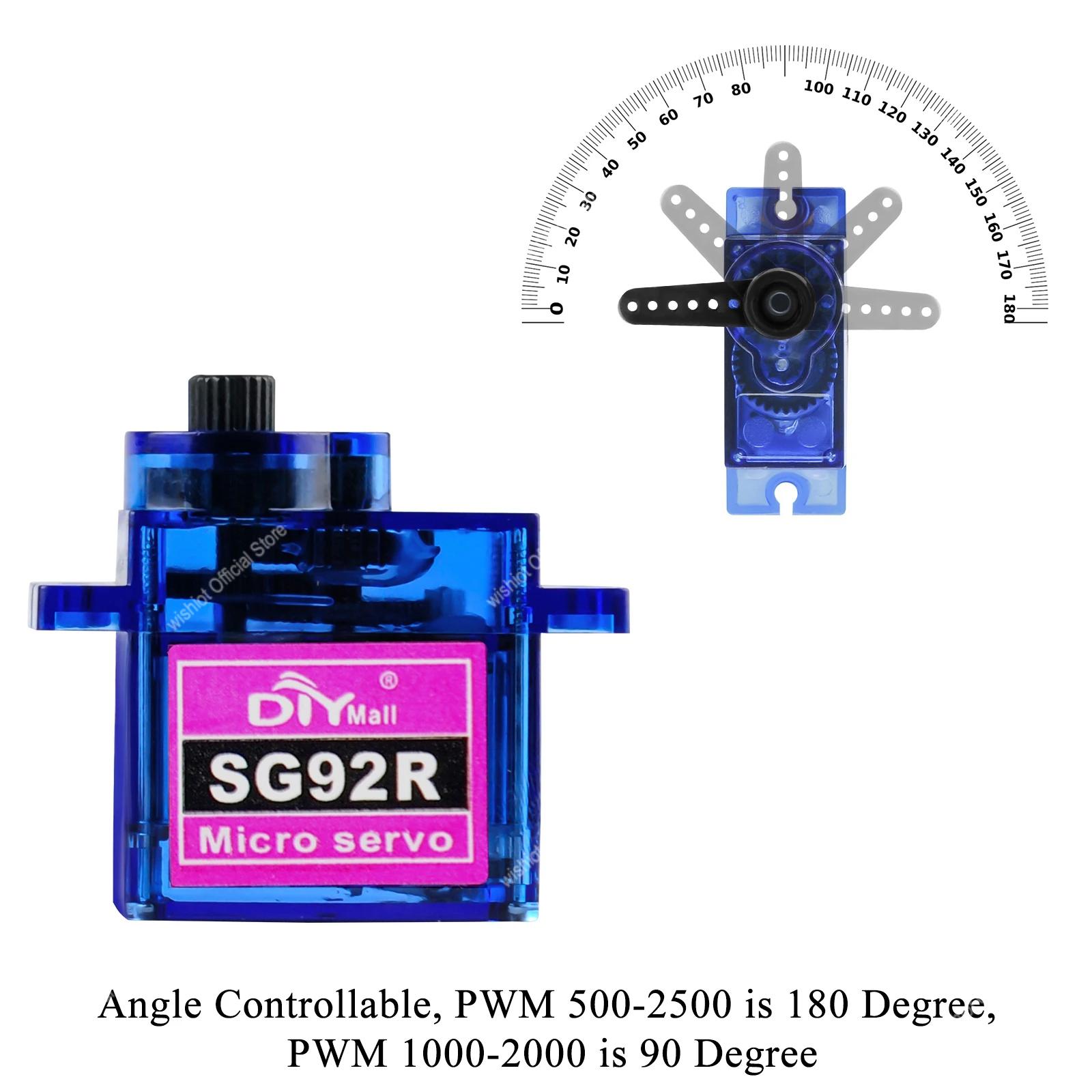 Micro servomotor SG92R 4,8-6V  - Servo 9G reseña y precio