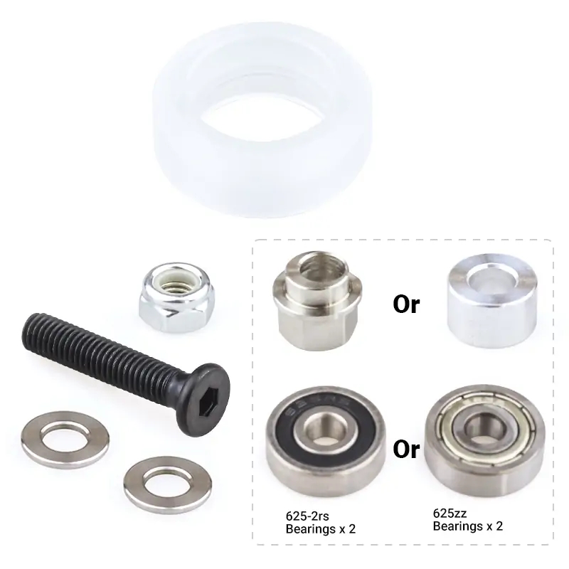 10 Sets de Ruedas Sólidas Open - V Slot Wheel reseña y precio