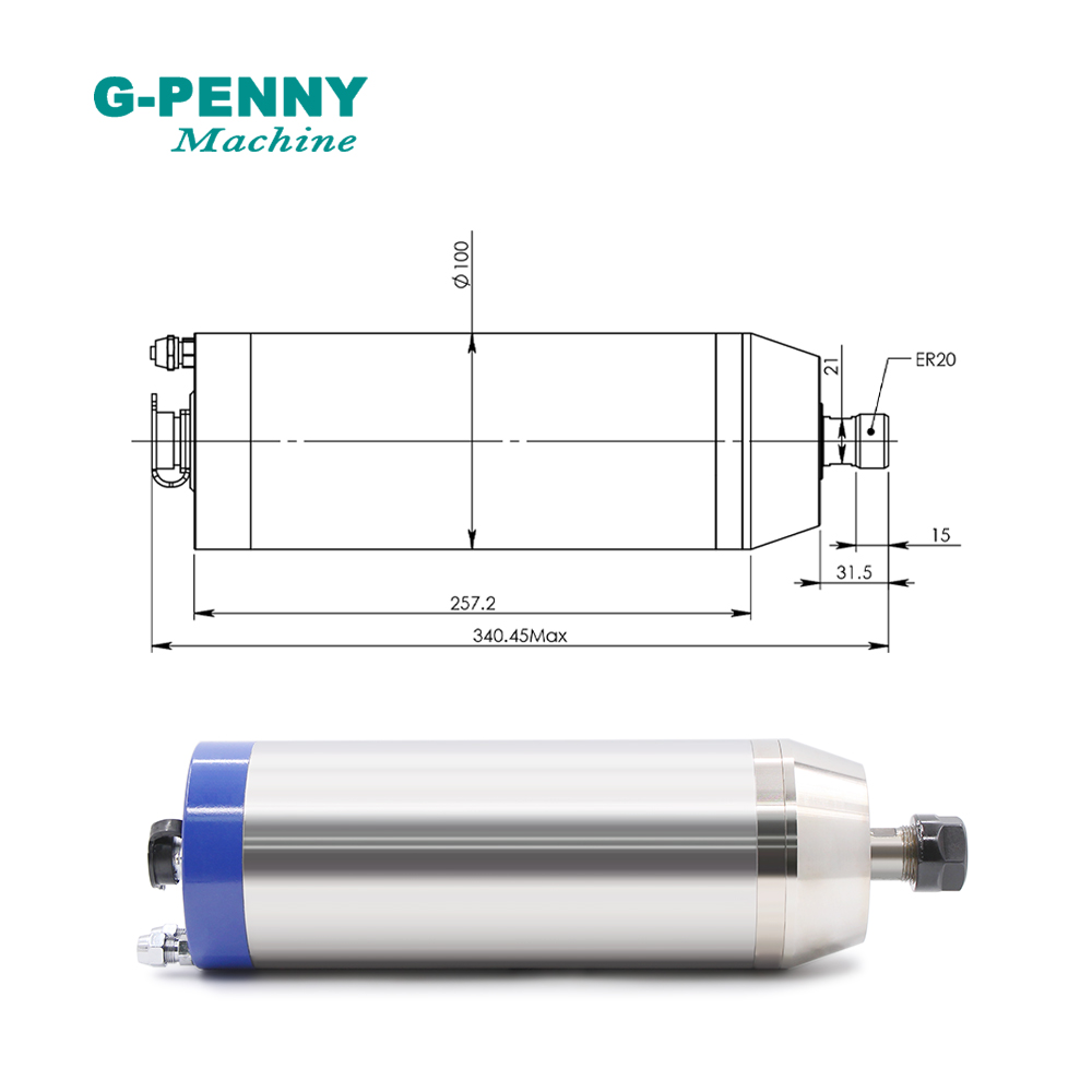 G-PENNY Motor de Husillo para  - Water Cooled Spindle reseña y precio